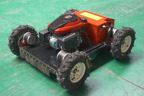 Remote control lawn mower with adjustable mowing height Limited time offer - Picture 16 of 17