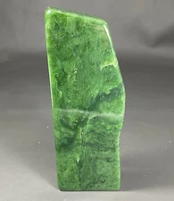 1195.5G Tumble freeform top Quality crystals tower Nephrite Jade 1PC decoration