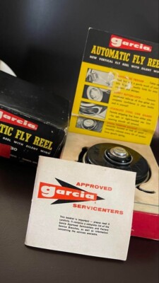 Garcia matic No.1430 fly reel super rare Unused JP | eBay Garcia matic No.1430 fly reel super rare Unused JP | eBay