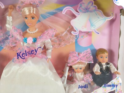 Vintage Kid Kore My Wedding Day Kelsey Jodi & Timmy Set ~ Sealed