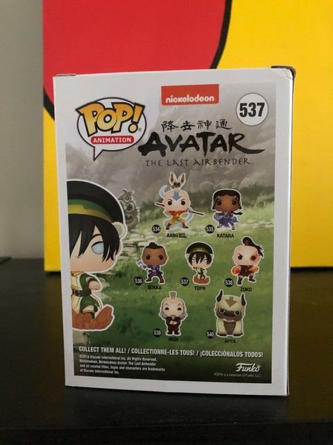 Funko Pop Animation 537 Avatar the Last Airbender Toph | eBay