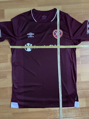 HEARTS OF MIDLOTHIAN 2018 2019 HOME FOOTBALL SHIRT SOCCER JERSEY