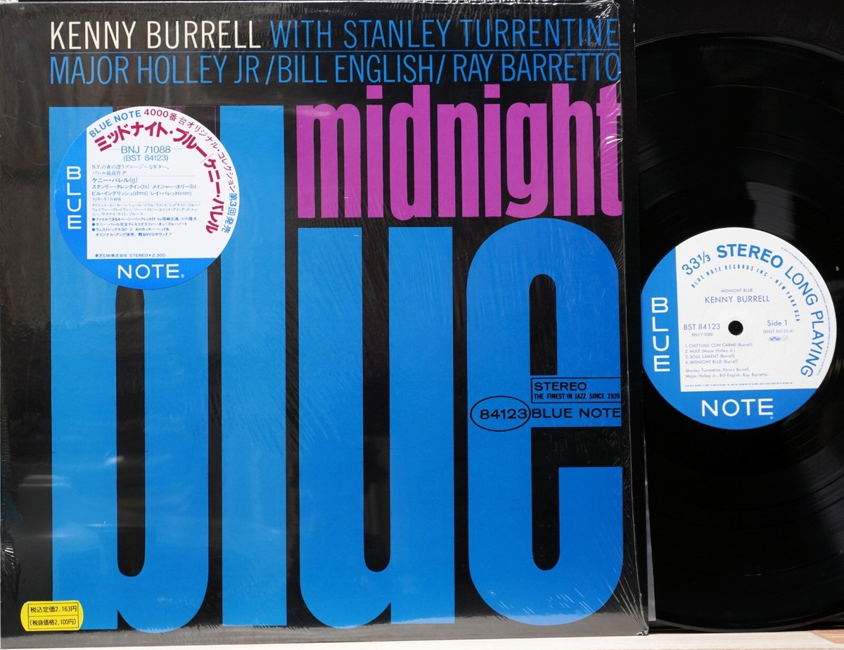 洋楽 Kenny Burrell Midnight Blue Blue Note LP Amazon.com: Midnight Blue (Blue Note Classic Vinyl Series