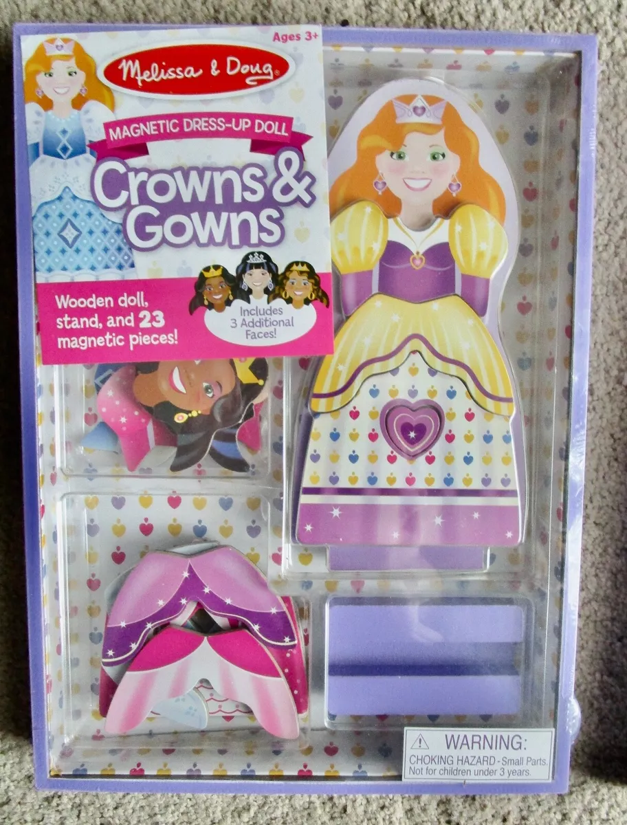 Melissa and doug crowns 2024 and gowns