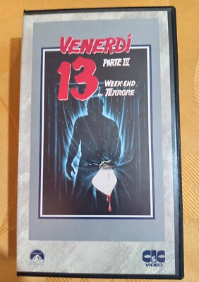 FREITAG 13 Teil 3 III - WEEKEND OF TERROR (STEVE MINER - 1982 ) # VHS #
