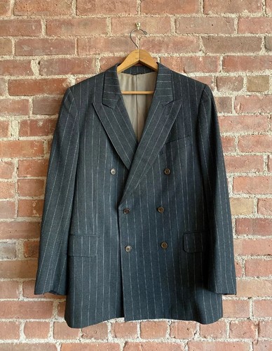 Yves Saint Laurent Rive Gauche, Vintage Yves Saint Laurent Rive Gauche Men’s Double Breasted Jacket, Sz 50 Italy