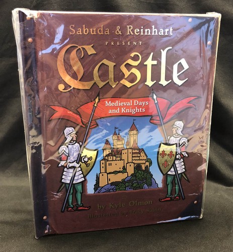 Robert Sabuda Matthew Reinhart Kyle Olmon SIGNED AUTOGRAPHED Castle Pop-Up NEW - Picture 3 of 3
