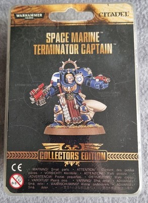 Warhammer 40K - Space Marines - Terminator Captain - Collector s Edition - NEU