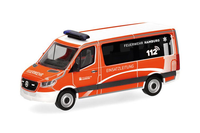 Herpa - Mercedes Benz Sprinter 2018 Hamburger Feuerwehr – Einsatzleitung - 1/...
