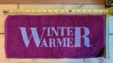 Winter Warmer Vintage Bar Towel Used