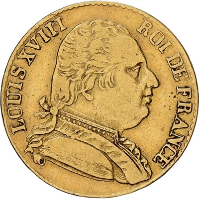 France, 20 Francs, 1815, Londres, Or, TTB, KM:1 - Photo 1/2