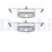 Delphi ZubehöRsatz, Scheibenbremsbelag LX0399 FüR BMW
