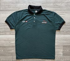 2000s Jaguar Racing Team HSBC F1 Mens Polo Shirt Fits Size XL