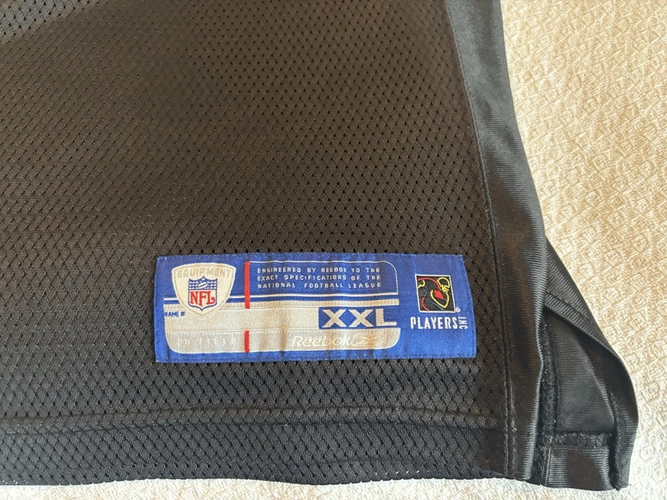 Camiseta deportiva para hombre Reebok On Field Philadelphia Eagles negra 36 Brian Westbrook 2XL Foto 2 de 4