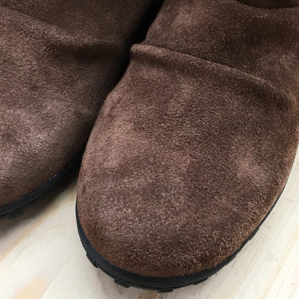 Botas Khombu para mujer 9 M Lisa cuero marrón nieve cómodas punta redonda tobillo Foto 4 de 4