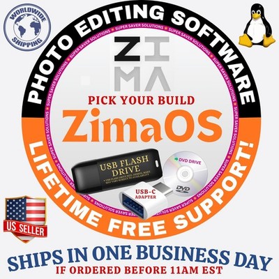 ZIMAOS LINUX OS | NEWEST BUILDS ISO | DVD, USB + COMBOS | FAST SHIPPING