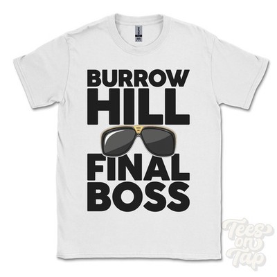BURROW HILL FINAL BOSS T-SHIRT lustiges Weihnachtsgeschenk Caton Frimley Saxmundham