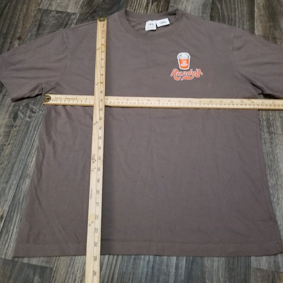 Винтажный Randy's пончики двусторонний графический Crewneck толстовка размер средний - Изображение 3 из 4