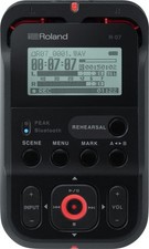Roland R-07-BK Linear PCM Recorder Black with External SD Card Slot