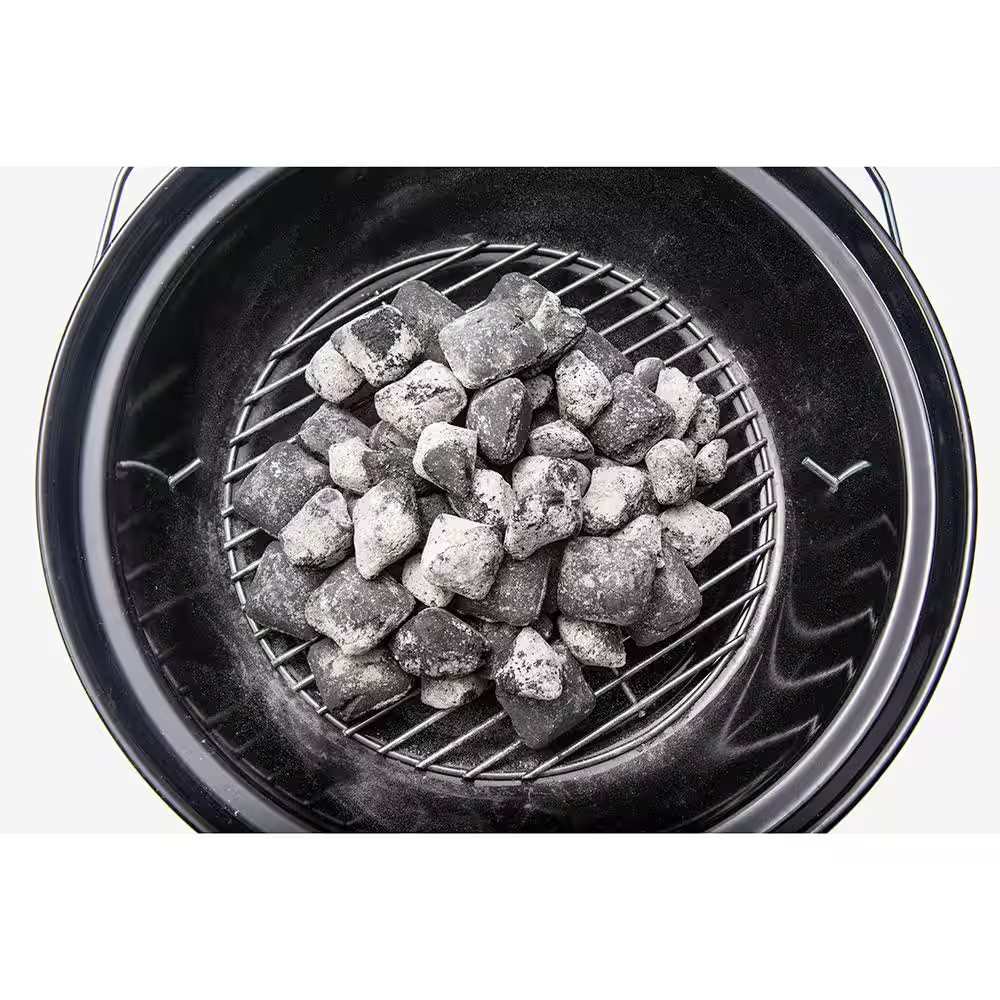 18 in. Jumbo Joe Portable Charcoal BBQ Grill, Black