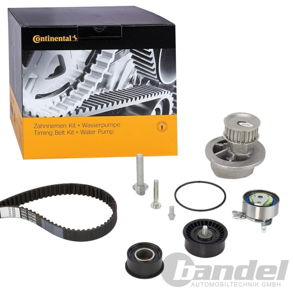Conti Zahnriemen Satz Mit Wasserpumpe Passend FüR Opel Astra G Zafira A 1.4 1.6-image