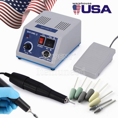 Dental Electric Micromotor fit Marathon Contra Angle Straight Handpiece Polisher