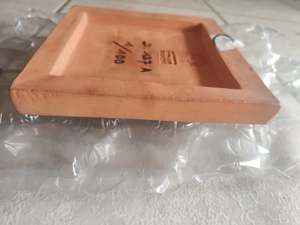 Pablo Picasso Petit Indien Ceramic Tile Numbered 1/100 Signed And Stamped - Image 4 of 4