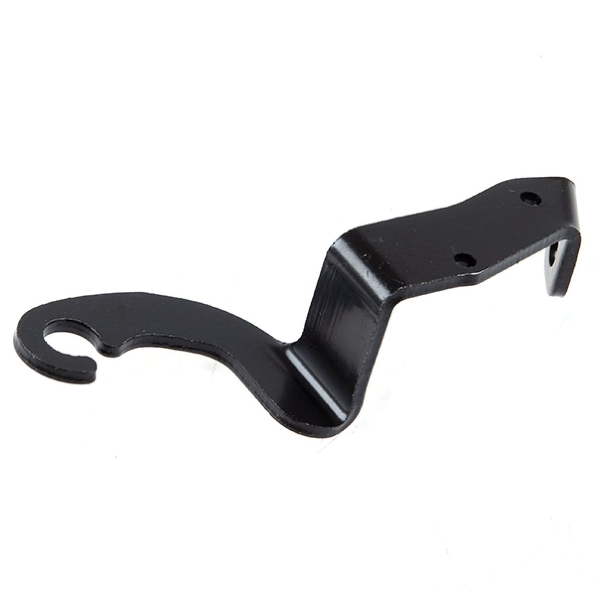 Scooter Left Speedo Assembly Bracket Powder-Coated Black Steel BRCKT049 CLIP
