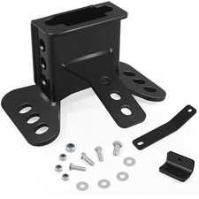 Motorcycle Adjustable Backrest Mounting Bracket Support for Rider Driver