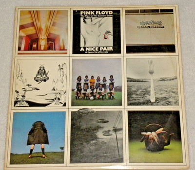 Pink Floyd A Nice Pair 2xLP 1973 First Press SABB 11257 Uncensored Cover VG+/VG+