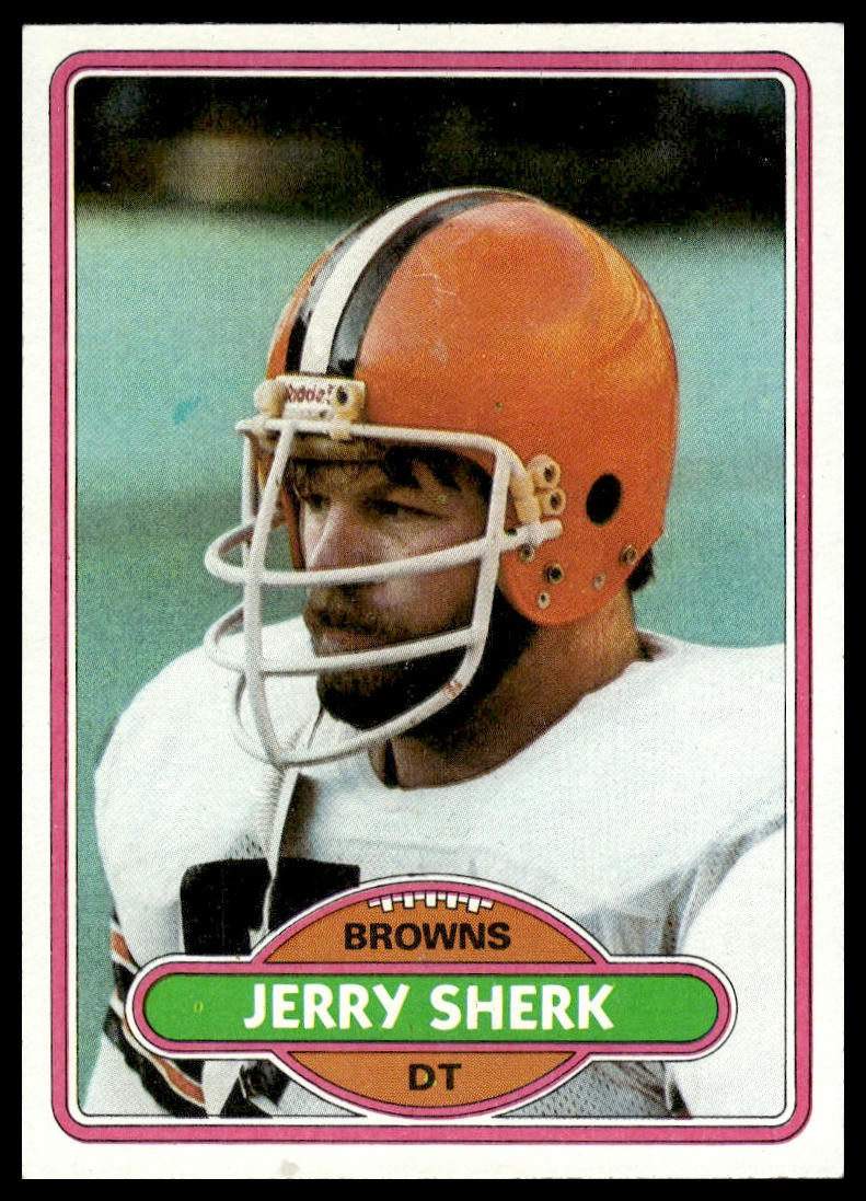1980 Topps #325 Jerry Sherk Cleveland Browns NM+