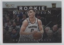 2022-23 Panini Select Rookie Revolution Silver Prizm Christian Braun #13 0ne9