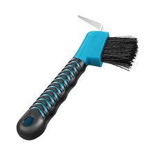 NEW Horse Hoof Pick with Brush, Rubber Grip, Equine Grooming Care