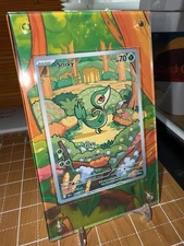 Pokémon Snivy 087/086 : Illustration Rare Holo - Black Bolt Extended Art Case