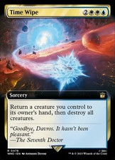 Time Wipe - Extended Art - Doctor Who #0478 MTG Magic The Gathering