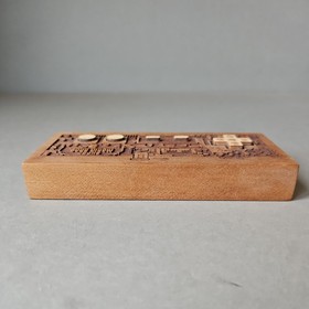 Spitfire Labs NY Nes Controller Wooden Laser Engraved Super Mario Bros 2. +stand