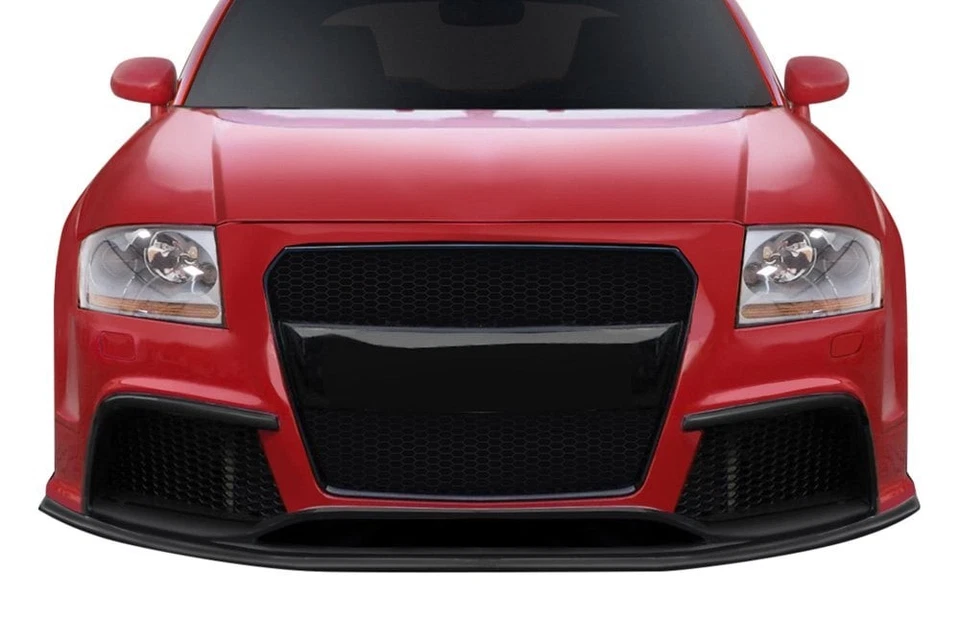 For Audi TT Quattro 00-06 Regulator Style Fiberglass Front Bumper Unpainted Foto 2 de 4