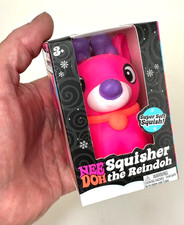 Schylling PINK NeeDoh Squisher the Reindoh Unreleased Rare Squishy
