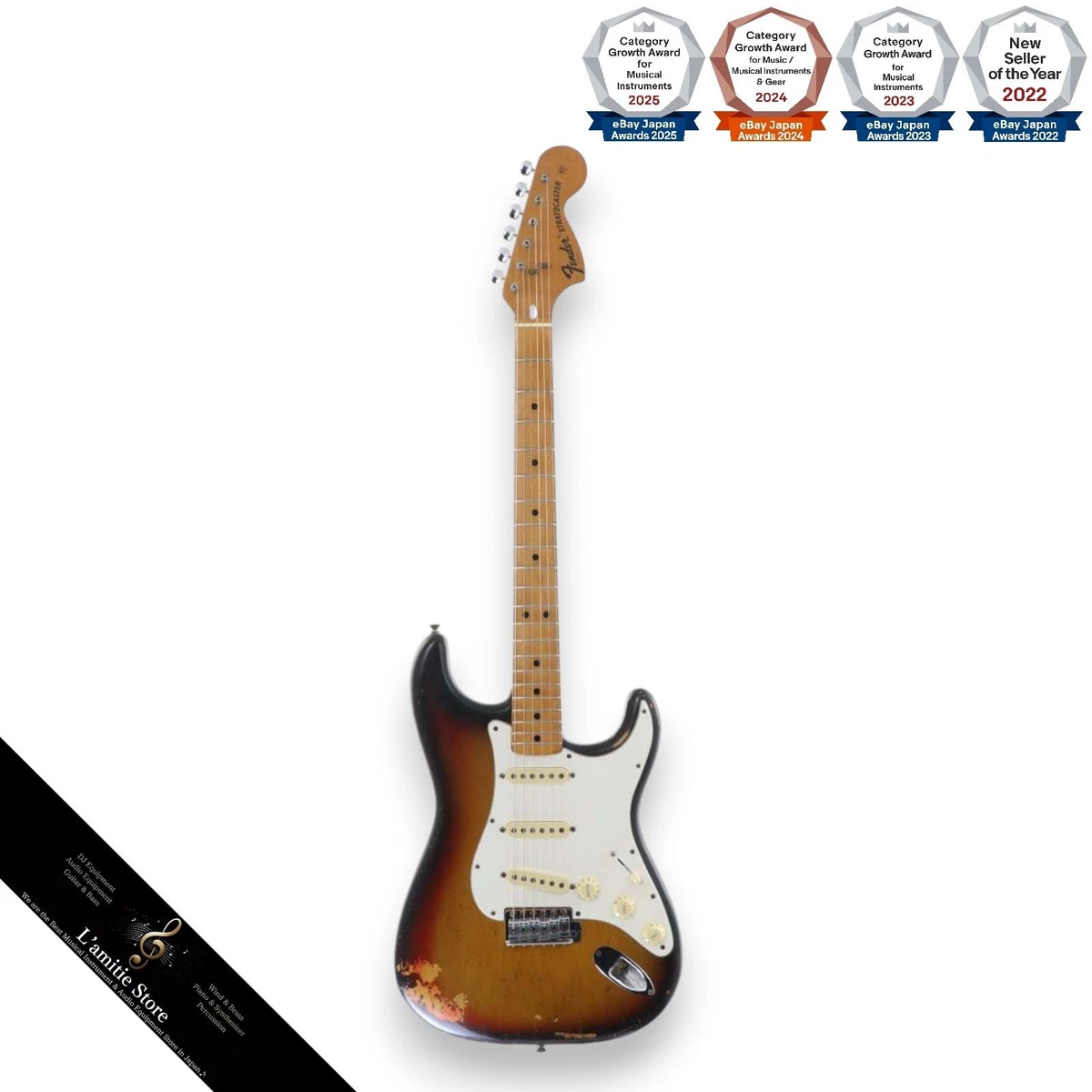 fender stratocaster 1975 products for sale | eBay