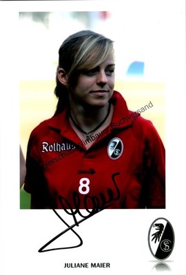 Original Autogramm Juliane Maier/// Autograph signiert signed signee Maie 332890