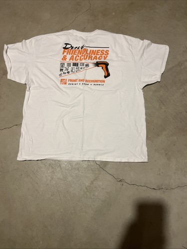 The Home Depot Poloshirt Herren XL Orange Kurzarm Mitarbeiter Uniform Arbeitskleidung - Bild 9 von 18