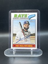 JUNIOR CAMINERO 2026 Topps Heritage *Real One On-Card Auto #ROA-JCA* RAYS 🔥