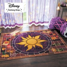Disney Fantasy Shop Bellemaison Rapunzel Tile-Patterned Rug Mats from Japan