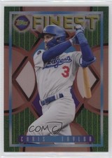 2022 Topps Finest Flashbacks Rose Gold Refractor 11/15 Chris Taylor #16 0wq