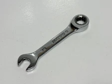 Matco Tools USA GRBSM1212 SAE  3/8” Ratcheting Combination Wrench Stubby Chrome