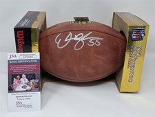 DERRICK BROOKS signed Wilson football Game Ball DUKE JSA COA BUCCANEERS