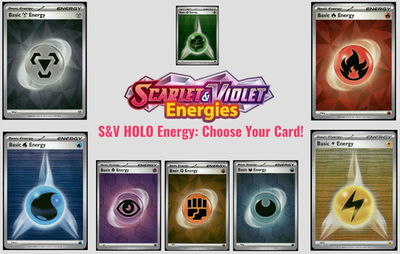 Pokemon TCG HOLO Energy Card from Scarlet & Violet - All Near-Mint | eBay Pokemon TCG HOLO Energy Card from Scarlet & Violet - All Near-Mint | eBay