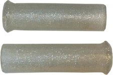 Emgo Retro Grips 1" Silver