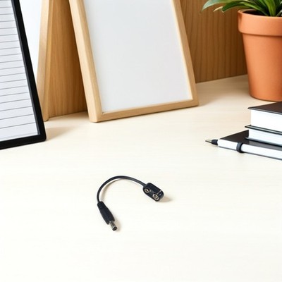 2 Pcs Effector Battery Buckle Pedal Cable Power External Connection