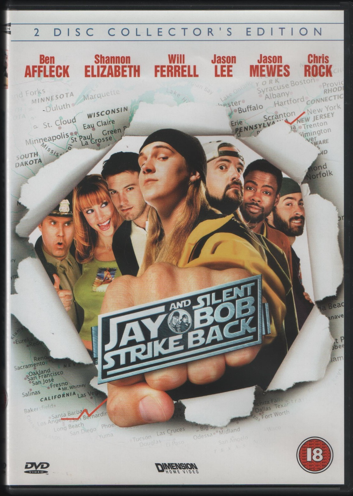 Jay And Silent Bob Strike Back (DVD 2002) satirical stoner buddy action comedy